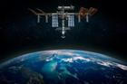 The,International,Space,Station,Orbiting,Planet,Earth.,Scientific,Space,Exploration