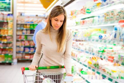 Nakupování, supermarket, ilustrační foto