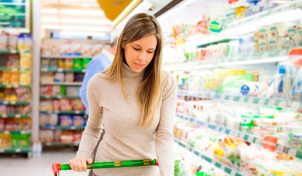 Nakupování, supermarket, ilustrační foto