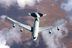 USAF F-16's and E-3 Sentry support OIR mission