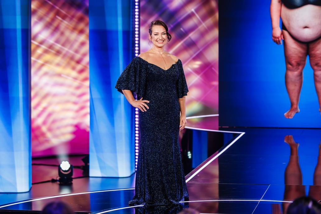 Gala večer Zuzany Balcarové, kde poslední vážení ukázalo finální váhu 81 kilogramů. Extrémní proměny - Zuzana Balcarová