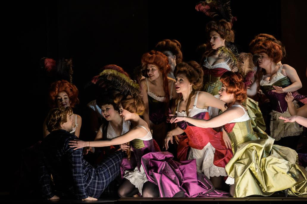 Parsifal a Květinové ženy.