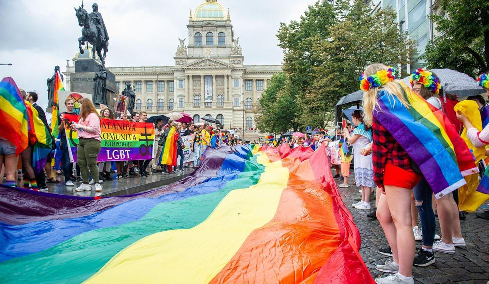 Prague Pride průvod srpen 2019