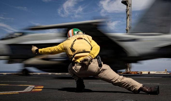 USS Gerald R. Ford (CVN 78) Conducts Flight Operations during Operation Epic Fury