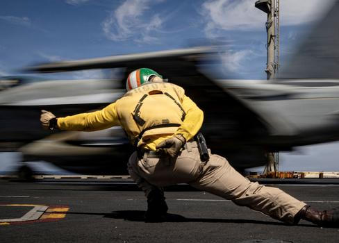 USS Gerald R. Ford (CVN 78) Conducts Flight Operations during Operation Epic Fury