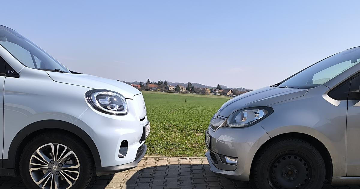Dva elektromobily do města: Dokáže nový Číňan porazit starou Škodovku?