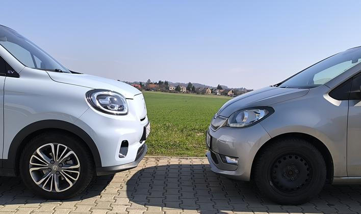 Leapmotor T03 a Škoda Citigo