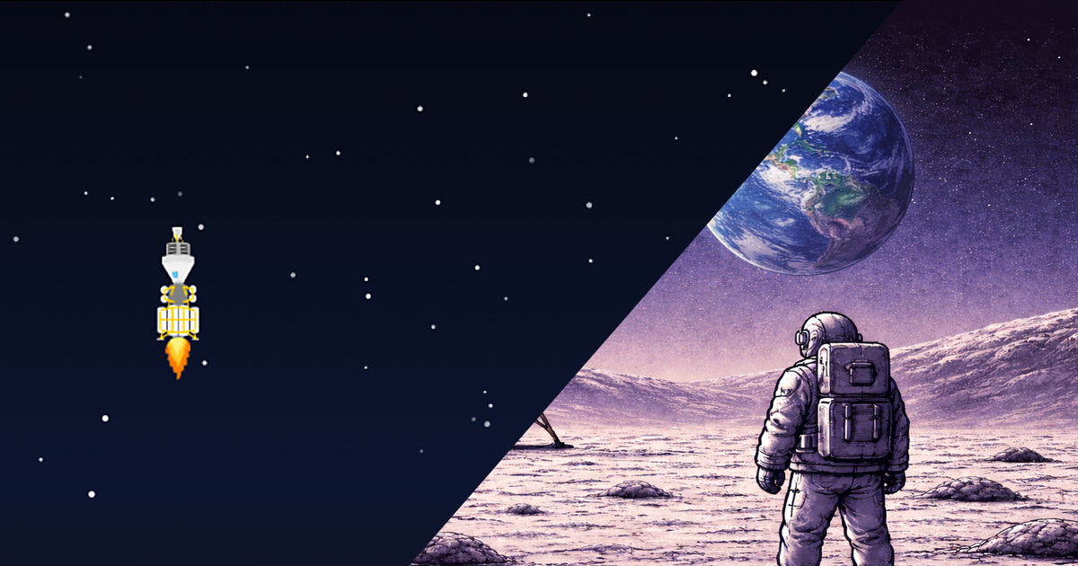 Hra: Pomozte přistát misi Artemis III  