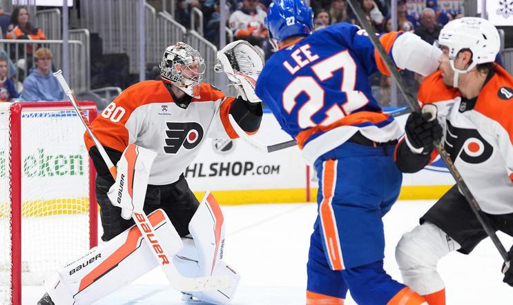 NHL: Philadelphia Flyers at New York Islanders