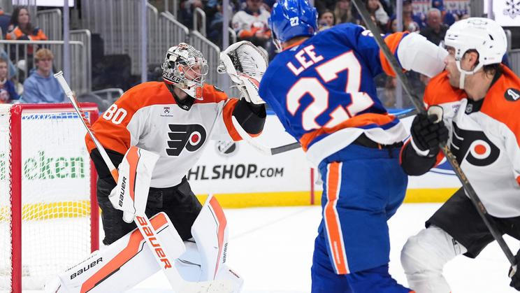 NHL: Philadelphia Flyers at New York Islanders
