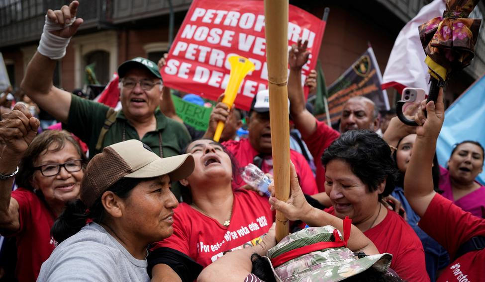 Peru's Congress ousted President Jose Jeri following a scandal over undisclosed meetings with a Chinese businessman, in Lima