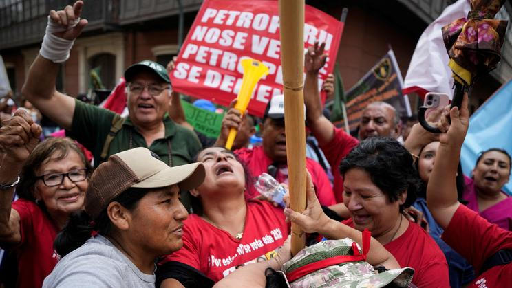 Peru's Congress ousted President Jose Jeri following a scandal over undisclosed meetings with a Chinese businessman, in Lima