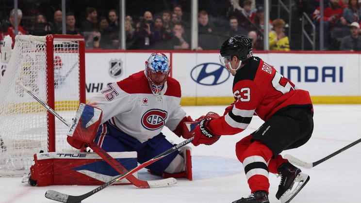 NHL: Montreal Canadiens at New Jersey Devils
