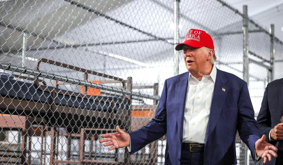 Trump, Florida, Everglades, detenční centrum, Alligator Alcatraz