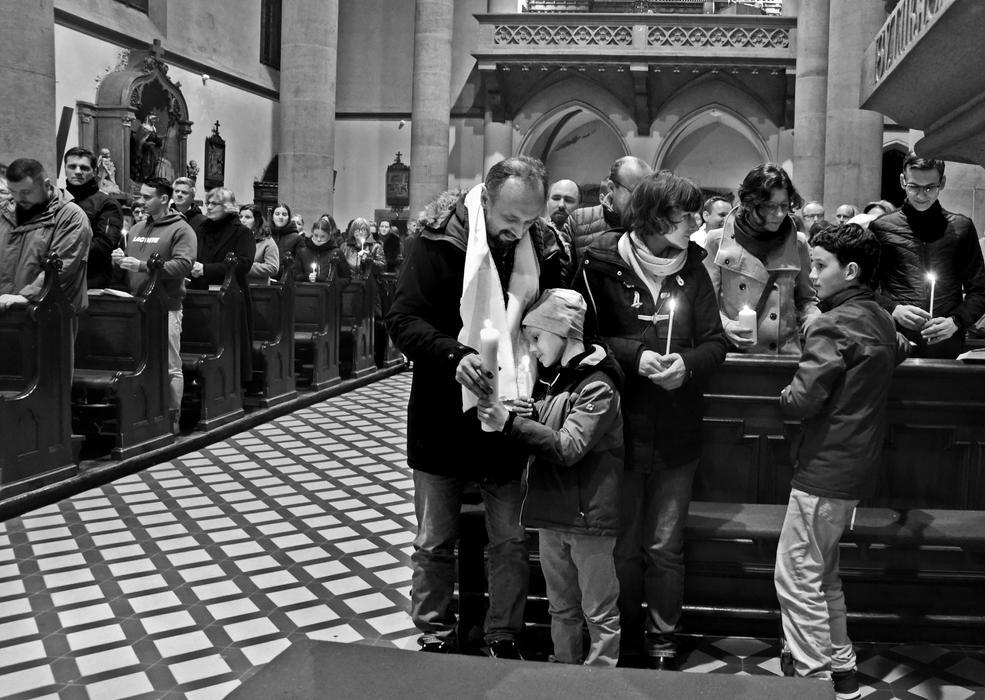 To je ta noc, o které bylo psáno: „Noc jako den se rozjasní“