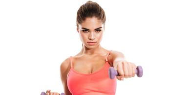 posilovna a líčení