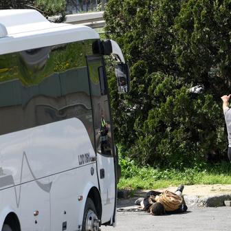 Gunfire near the building housing the Israeli consulate, in Istanbul