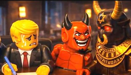 Propagandistická videa vytvořená umělou inteligencí ve stylu Lego sbírají miliony zhlédnutí a šíří se napříč sociálními sítěmi.