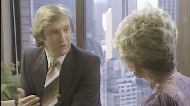 V tomto archívním rozhovoru s Ronou Barrettovou hovoří tehdy 34letý Donald Trump o svém pohledu na bohatství a úspěch, o svém dětství a o americké politice.