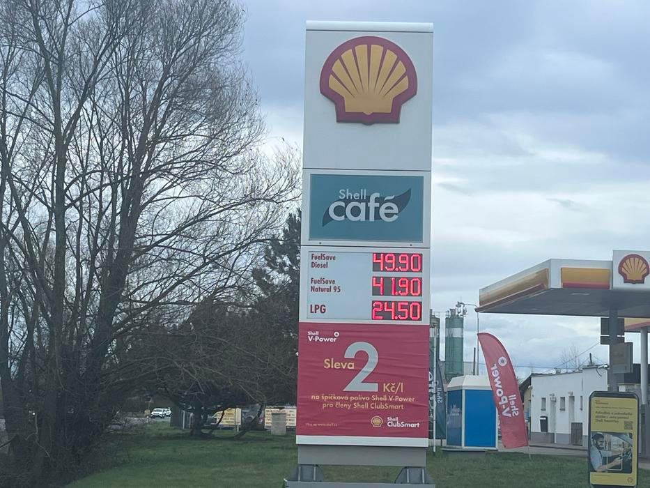 Ceny paliv během Velikonoc 2026