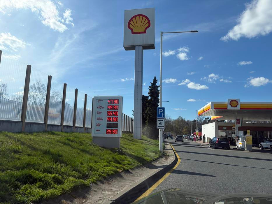 Ceny paliv během Velikonoc 2026