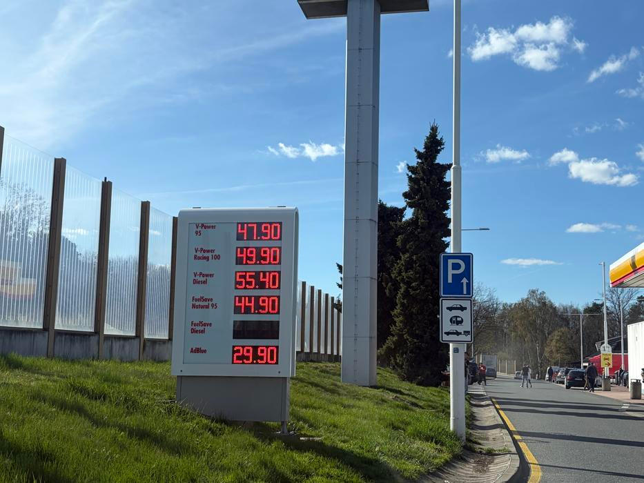 Ceny paliv během Velikonoc 2026