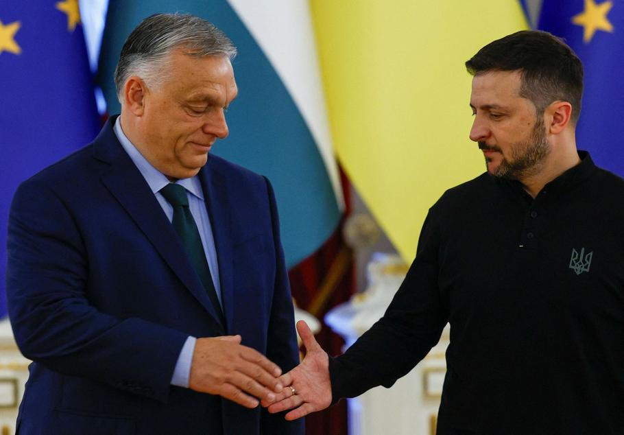 ukrajina maďarsko viktor orbán volodymyr zelenskyj
