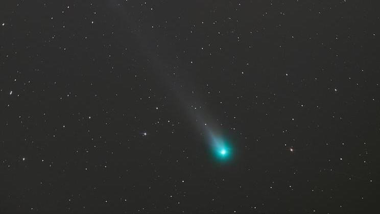 Striegistal - Neuentdeckter Komet Lemmon gut sichtbar über Mittelsachsen zu sehen