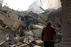 Site of Israeli strike in Tyre