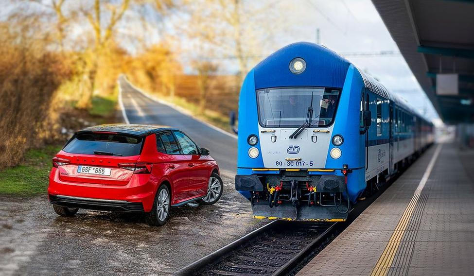 Auto vs vlak
