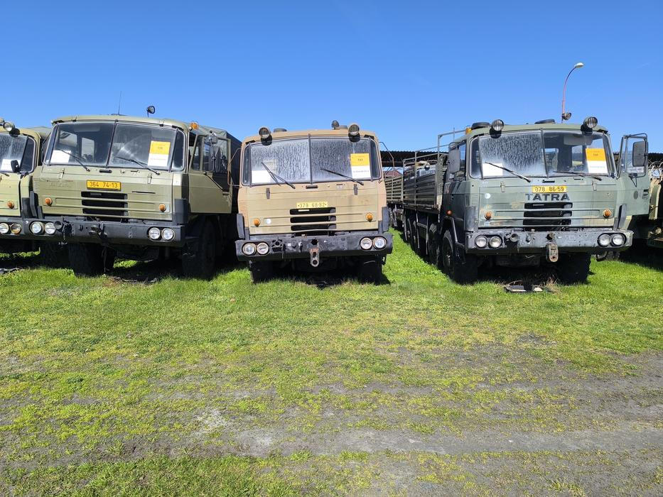 Odprodej nepotřebné vojenské techniky