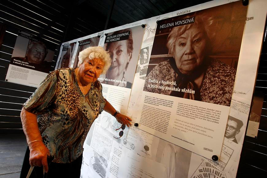 Odešla hrdinka, která pomáhala Židům pracujícím pro protektora Heydricha