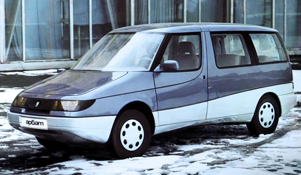 Moskvič 2139 Arbat byl pokusem o jedno z prvních ruských MPV.