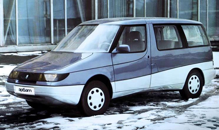 Moskvič 2139 Arbat byl pokusem o jedno z prvních ruských MPV.