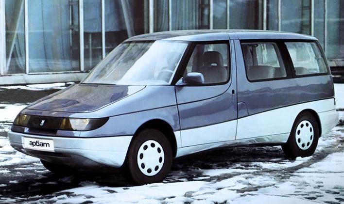 Moskvič 2139 Arbat byl pokusem o jedno z prvních ruských MPV.