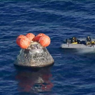 Artemis II crew returns to Earth