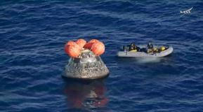 Artemis II crew returns to Earth