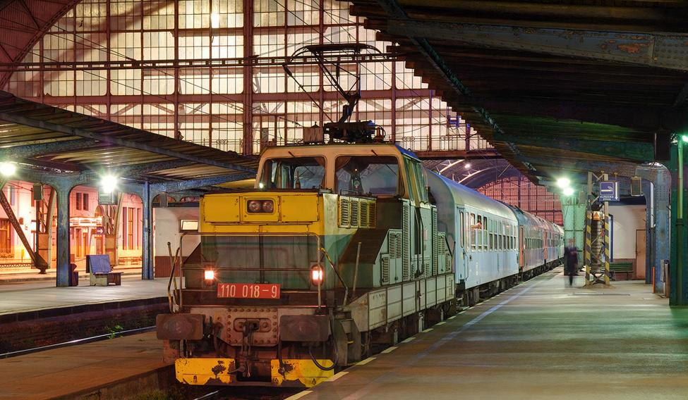 Posunovací lokomotiva Žehlička