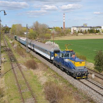 Posunovací lokomotiva Žehlička