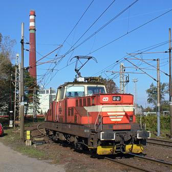 Posunovací lokomotiva Žehlička