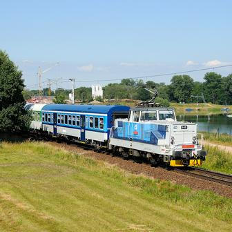 Posunovací lokomotiva Žehlička