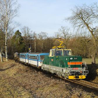 Posunovací lokomotiva Žehlička