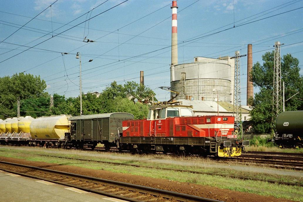 Posunovací lokomotiva Žehlička