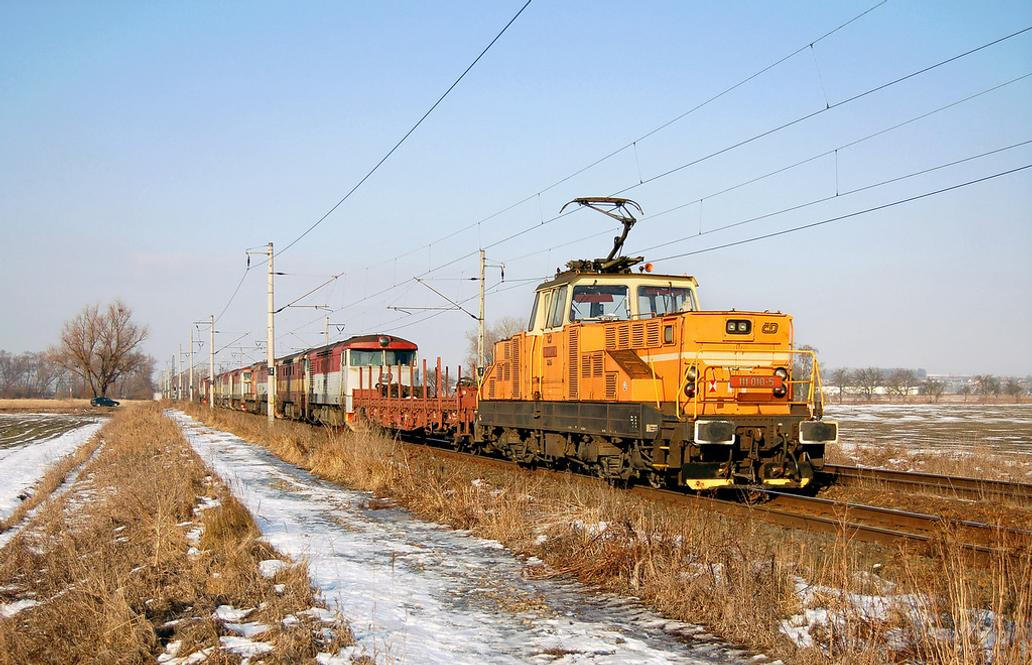 Posunovací lokomotiva Žehlička