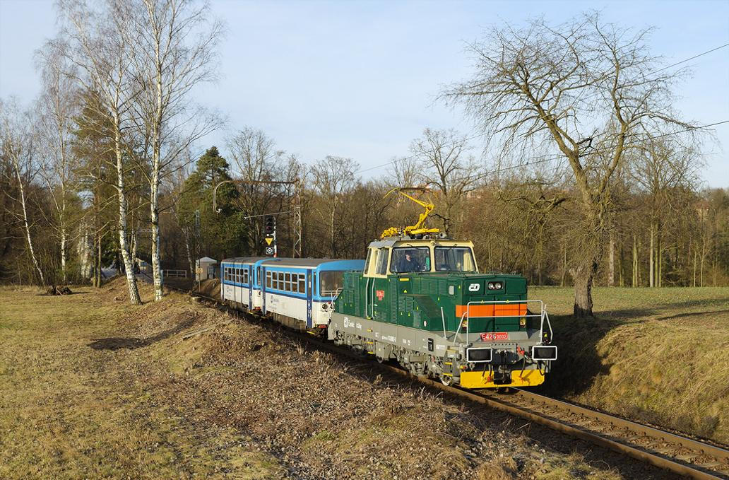 Posunovací lokomotiva Žehlička