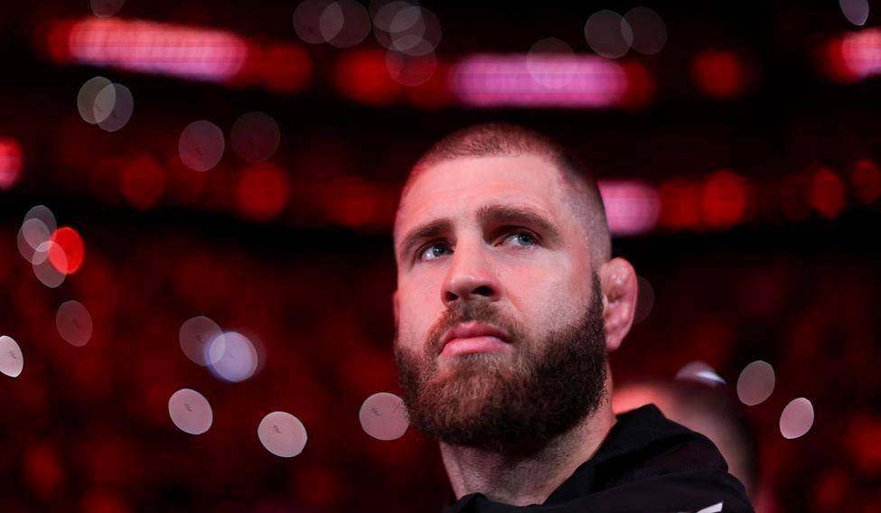 Jiří Procházka  během souboje s Carlosem Ulbergem