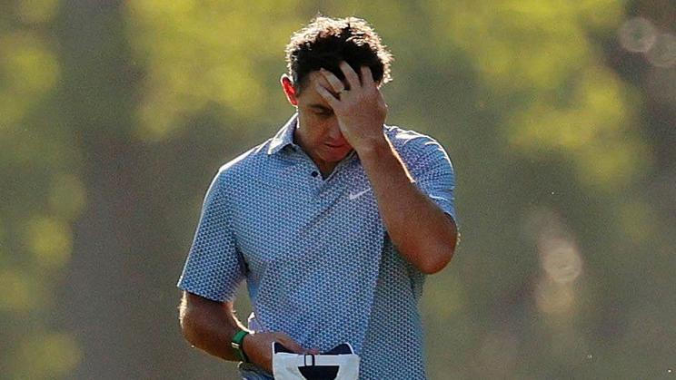 Rory McIlroy na golfovém Masters 2026