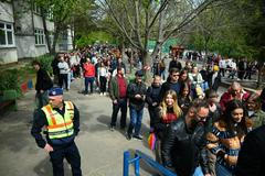 Hungarian parliamentary election in Budapest