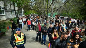 Hungarian parliamentary election in Budapest