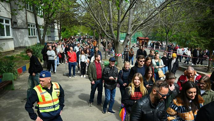 Hungarian parliamentary election in Budapest
